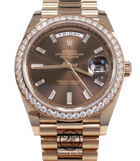 price of rolex diamond bezel|Rolex presidential 40mm diamond bezel.